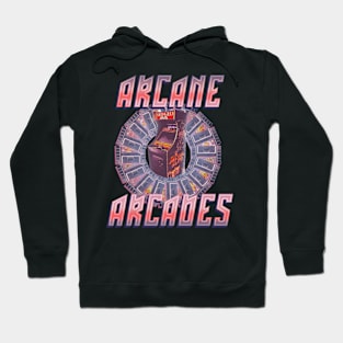 Arcane Arcades Retro T-Shirt Hoodie